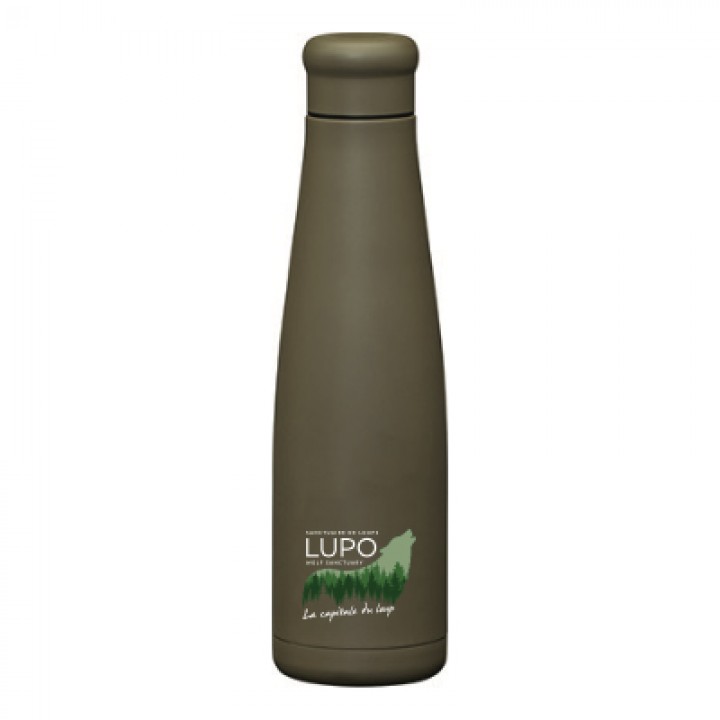 Bouteille d'eau avec logo LUPO