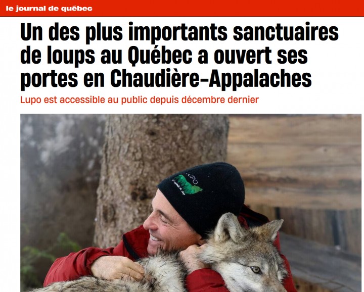 Journal de Québec, ouverture LUPO